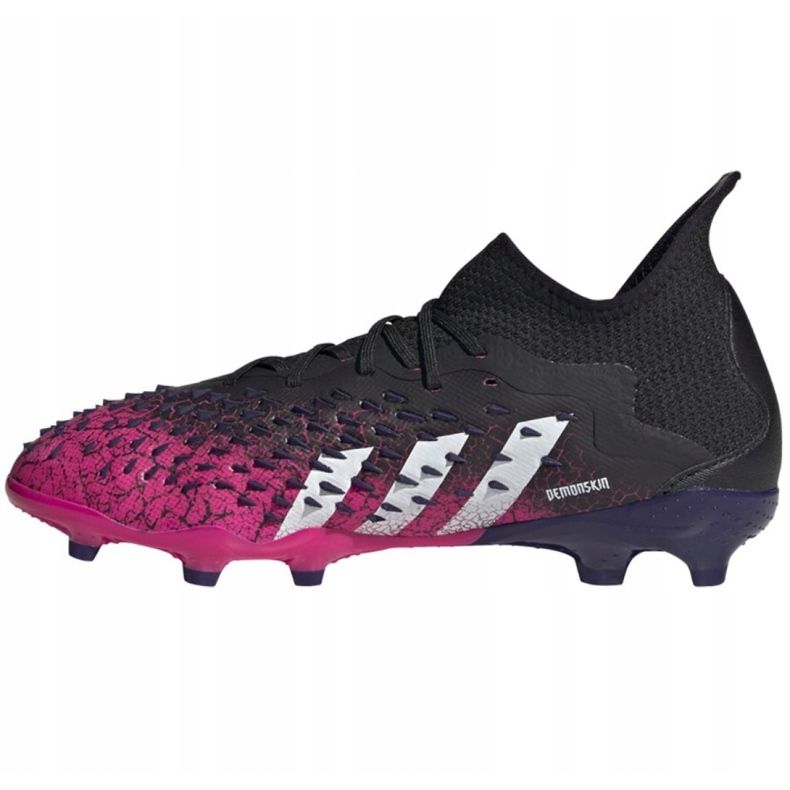 Adidas Predator Freak.1 Fg Jr FW7528 Fußballschuhe mehrfarbig schwarz 1