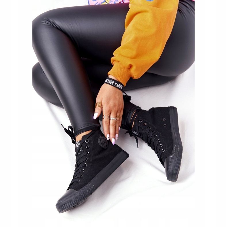 Hoher Sneaker Big Star FF274A170 Schwarz 2