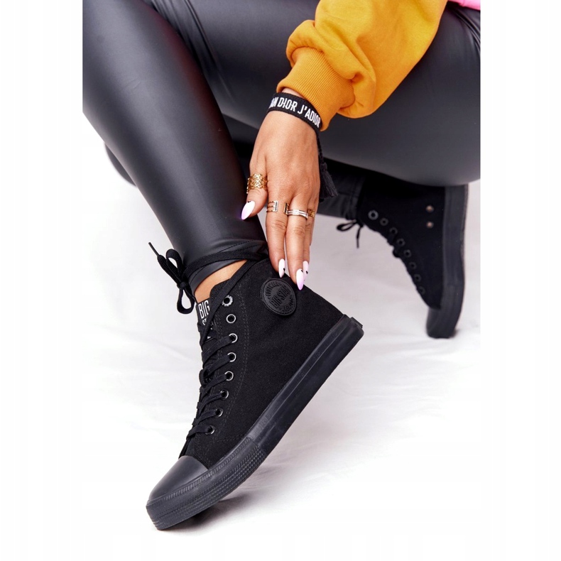 Hoher Sneaker Big Star FF274A170 Schwarz 1