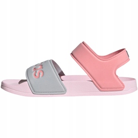 Sandalen für Kinder adidas Adilette Sandal K grau-pink FY8849 rosa 1