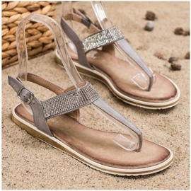 S. BARSKI Sandalen des Japaners S.BARSKI grau 1