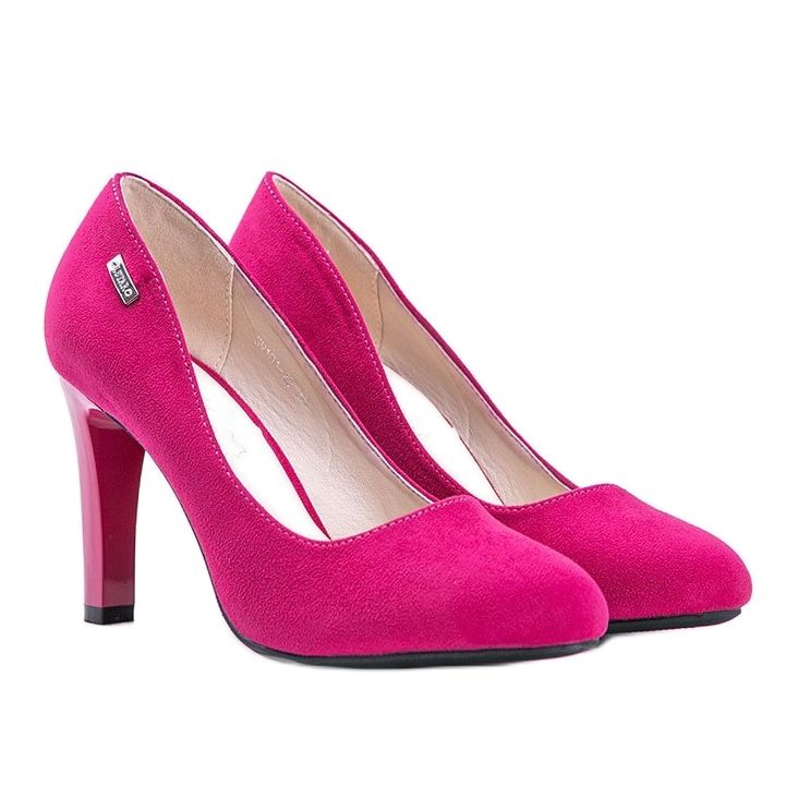 Pinke Pumps auf einem Blair-Stiletto-Absatz rosa 1