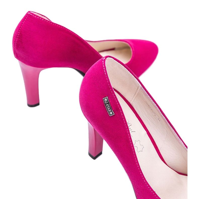 Pinke Pumps auf einem Blair-Stiletto-Absatz rosa 2