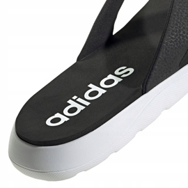 Adidas Herren Comfort Flip Flop schwarze Hausschuhe EG2069 weiß 3