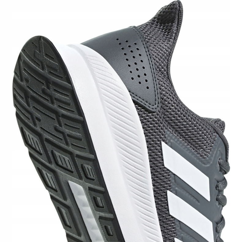 Grau Adidas Runfalcon Herrenschuhe F36200 weiß 3