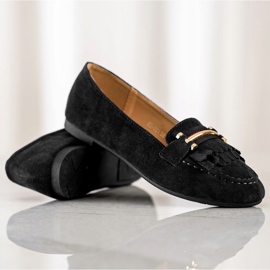 Anesia Paris Stylische Loafer schwarz 1