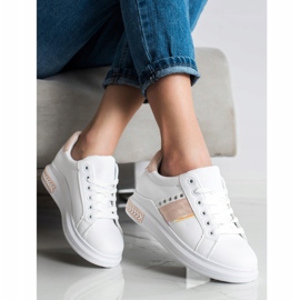 SHELOVET Lässige Turnschuhe weiß 1