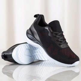 Bona Hellschwarze Turnschuhe 1