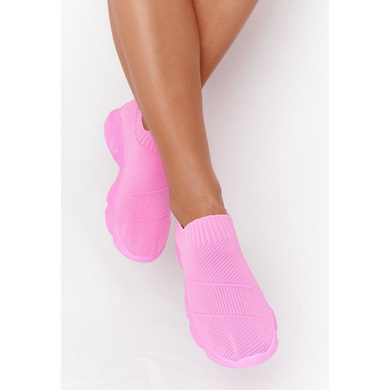 PS1 Damen Sportschuhe Slip-on Rosa Yoga-Klasse 1