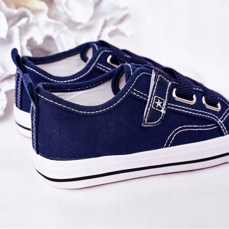 EVE Sneakers für Kinder mit Klettverschluss Marineblau Avengers 1