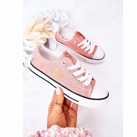 EVE Sneakers für Kinder mit Schmetterlingen Pink Fairytales rosa 2