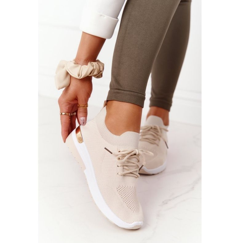 PG1 Sportschuhe Sneaker Beige Adeyla Wedge 2