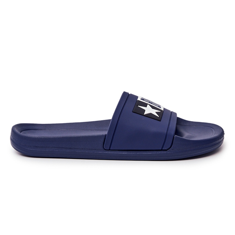 Herren Big Star DD174701 Marineblaue Hausschuhe 1