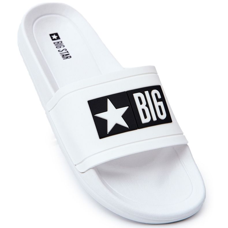 Herren Big Star DD174700 Weiße Hausschuhe 1