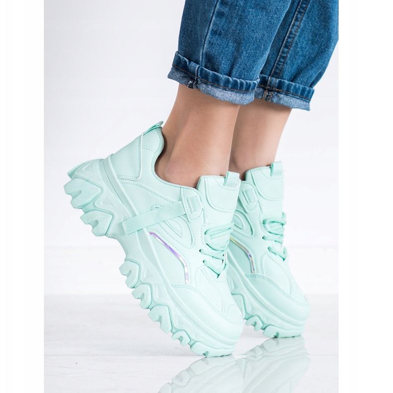 SHELOVET Mint Fashion Sneakers grün 1