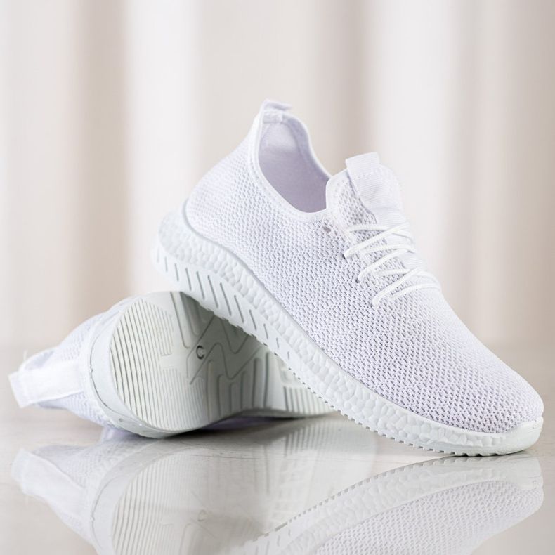 SHELOVET Textile Sportschuhe weiß 1