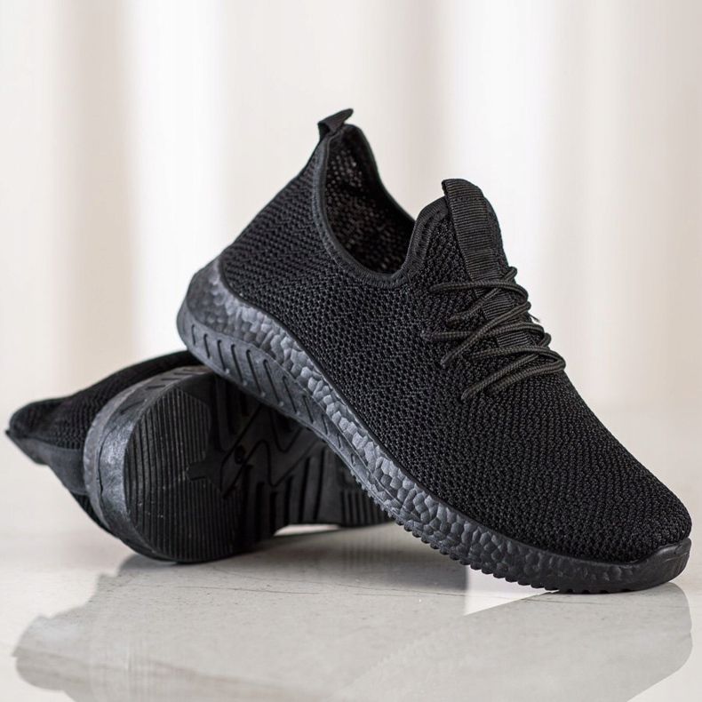 SHELOVET Textile Sportschuhe schwarz 1