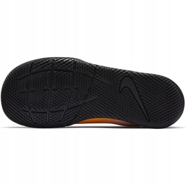 Nike Mercurial Vapor 13 Club Ic PS (V) Junior AT8170 801 Fußballschuhe weiß schwarz orange 5