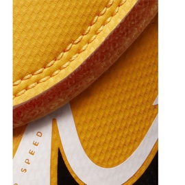 Nike Mercurial Vapor 13 Club Ic PS (V) Junior AT8170 801 Fußballschuhe weiß schwarz orange 3