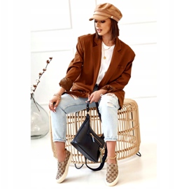 Damen Logged Sneakers Slip-On Khaki Challenge beige braun 5