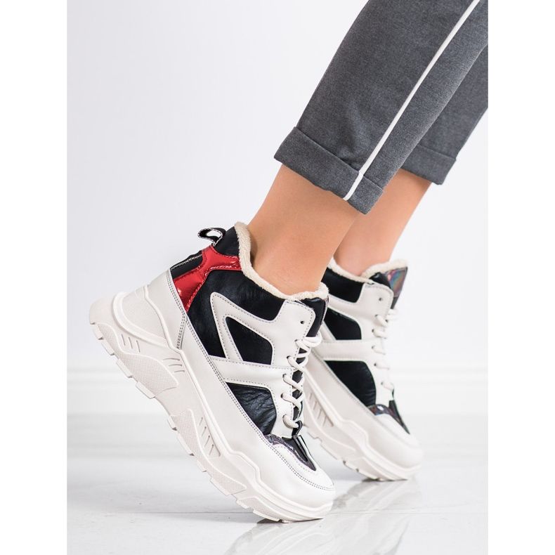 Seastar Sportmode Booties weiß schwarz rot 1