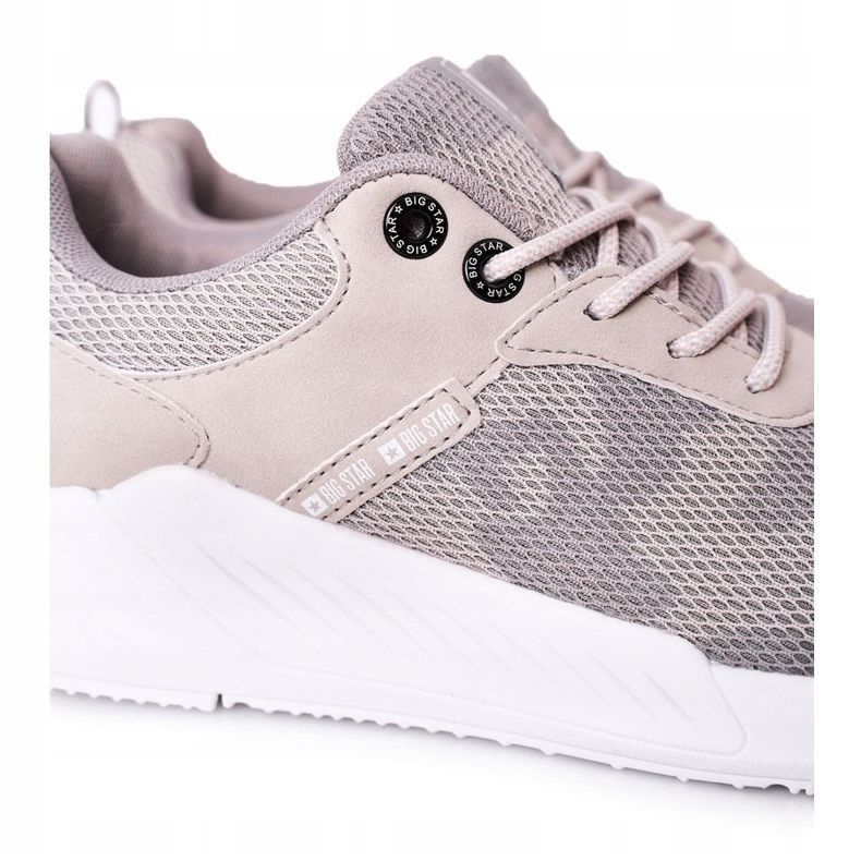 Herren Sportschuhe Memory Foam Big Star HH174139 Grau 1