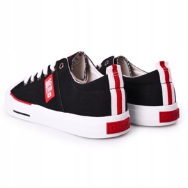 Herren Big Star HH174039 Schwarze Turnschuhe 1