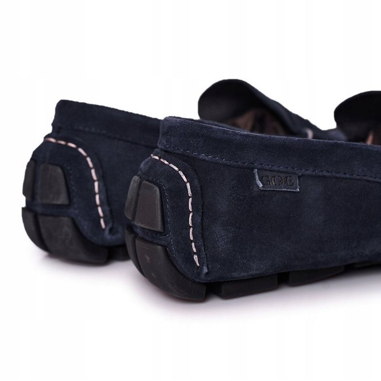 Wildleder Casual Loafer GOE HH1N4065 Marineblau 1