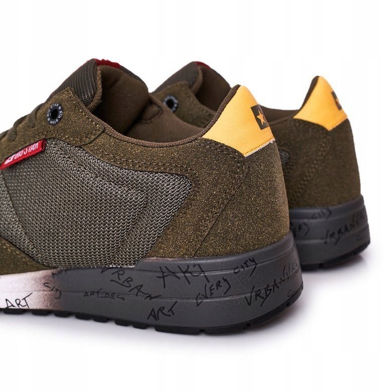 Herren Sportschuhe Memory Foam Big Star FF174209 Grün 1