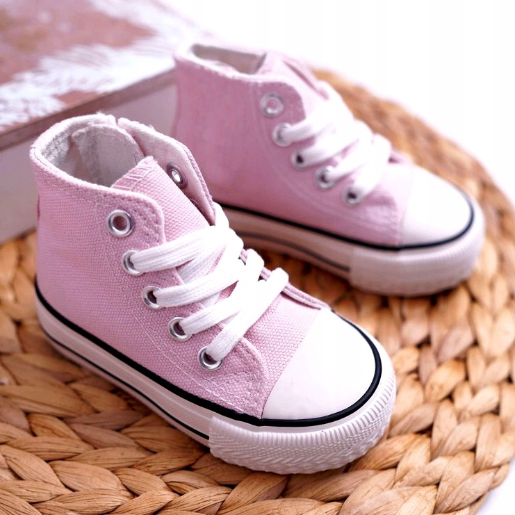FRROCK Klassisch hohe Filemon Sneakers für Kinder in Rosa ['rosa'] 2