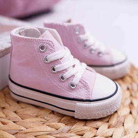 FRROCK Klassisch hohe Filemon Sneakers für Kinder in Rosa ['rosa'] 1