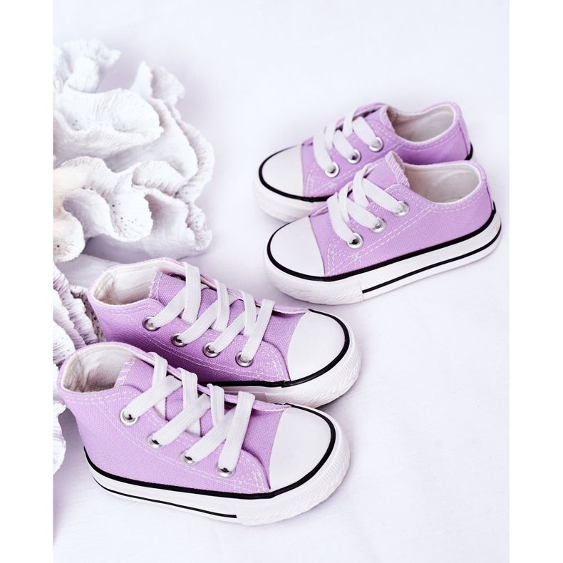 FRROCK Hohe Sneakers für Kinder Violet Filemon violett 2