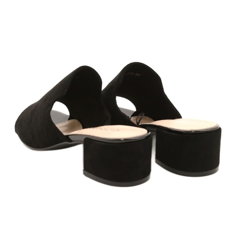 Sandalen mit Absatz Sergio Leone KL313 Schwarz 3