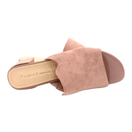 Sergio Leone Damen High Heels KL313 Pink rosa 4