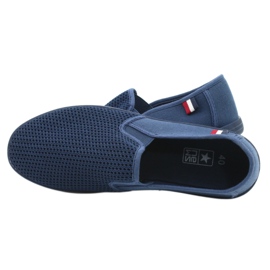 NEWS Tommy Marineblaue Turnschuhe 21MN02-3636 4