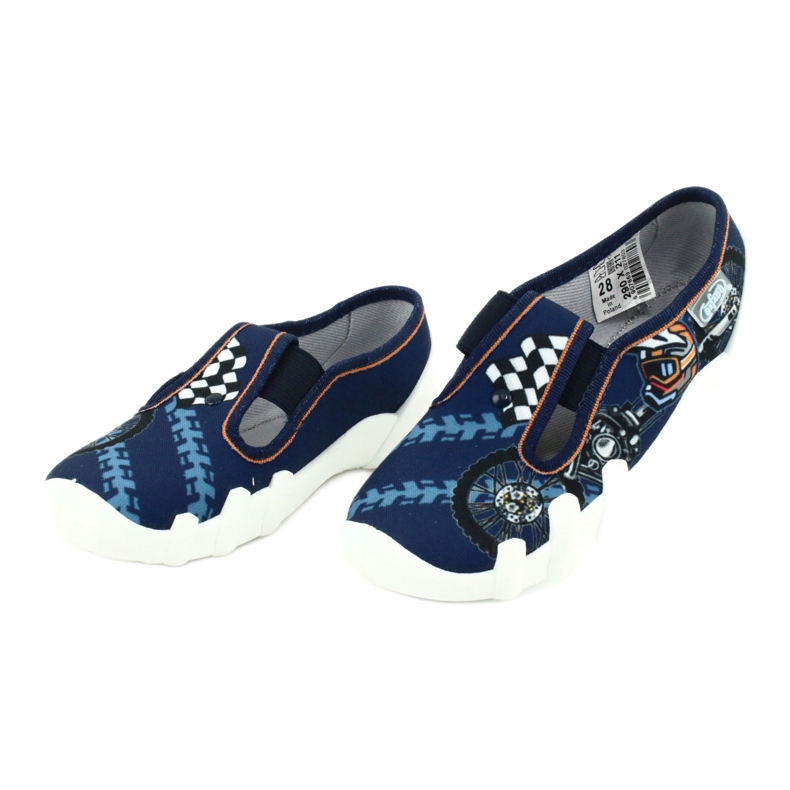 Befado Kinderschuhe 290Y211 marineblau 3