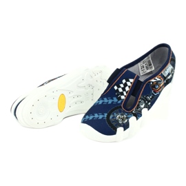 Befado Kinderschuhe 290Y211 navy blau 4