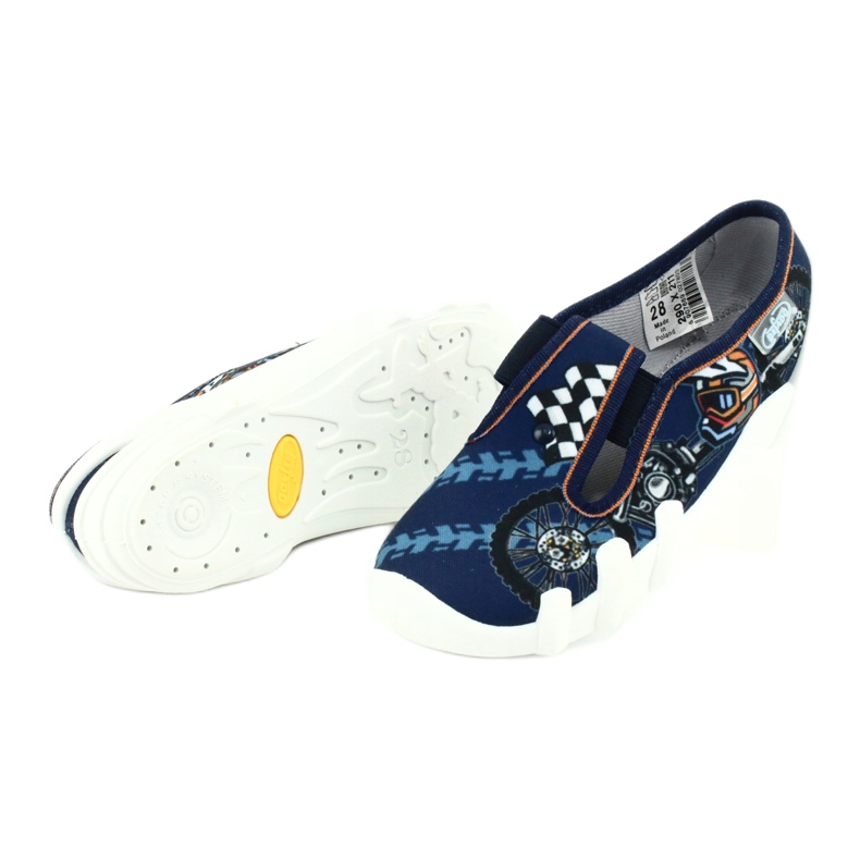 Befado Kinderschuhe 290Y211 marineblau 4