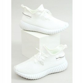 Weiße Socken Sportschuhe 7817 Weiß 1