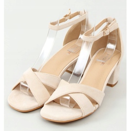 Beige Sandaletten 8832 Beige 1