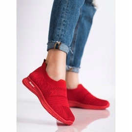 MCKEYLOR Rote Slip-On-Sneakers 2