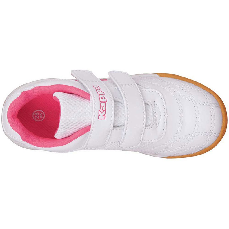 Kappa Kickoff K Kinderschuh grau-pink 260509K 1027 weiß weiß 1