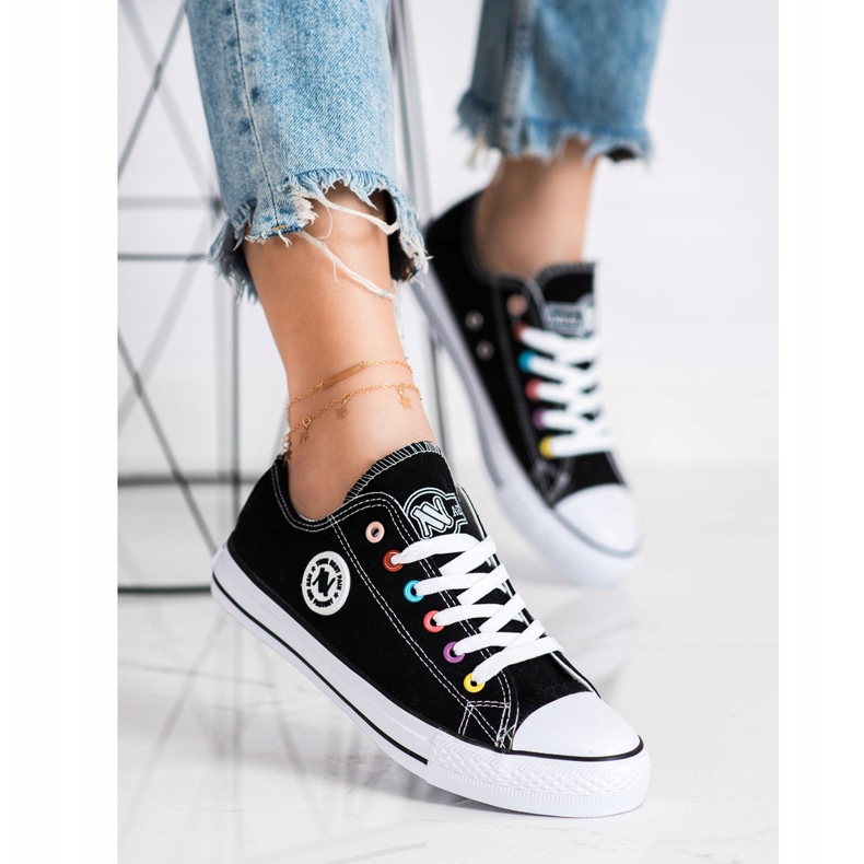 New Age New-Age-Sneaker schwarz 1