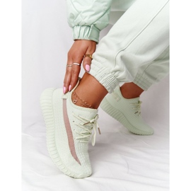 PS1 Damen Sportschuhe Sneakers Hellgrün Amazing 2