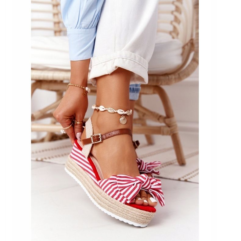 PG1 Keilsandaletten im Roten Meer-Stil La Isla Bonita weiß mehrfarbig 2