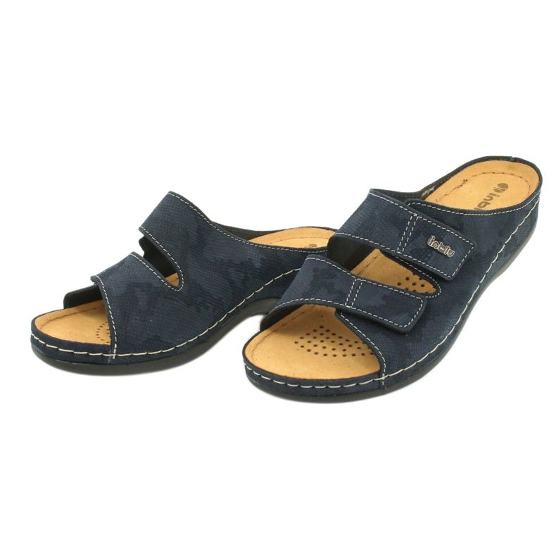 Inblu Damenschuhe 158D177 navy blau 3