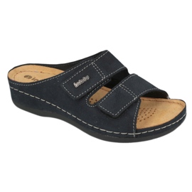 Inblu Damenschuhe 158D177 navy blau 1