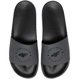 Herren 4F graue Hausschuhe H4L21 KLM002 25S 1