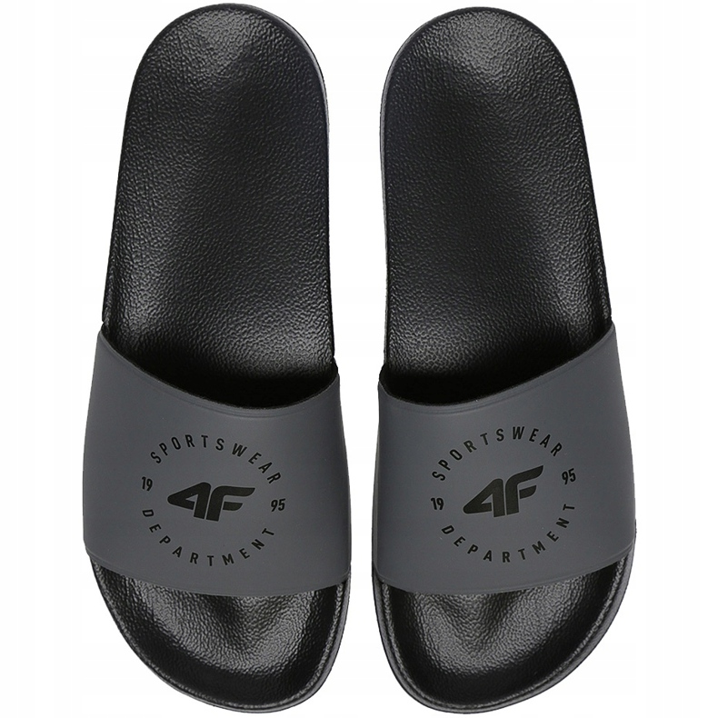 Herren 4F graue Hausschuhe H4L21 KLM002 25S 1