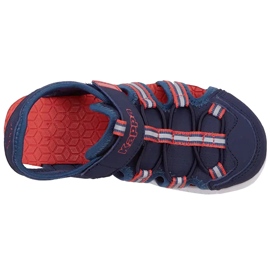 Kappa Kyoko Kinderschuhe, marineblau und orange 260884K 6744 1